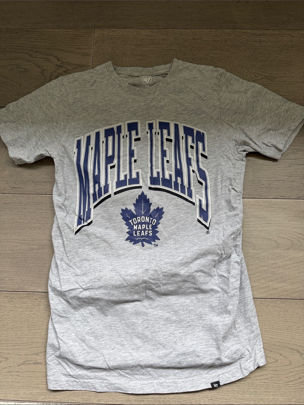 47 Toronto Maple Leafs Gray Short Sleeve Graphic Tee